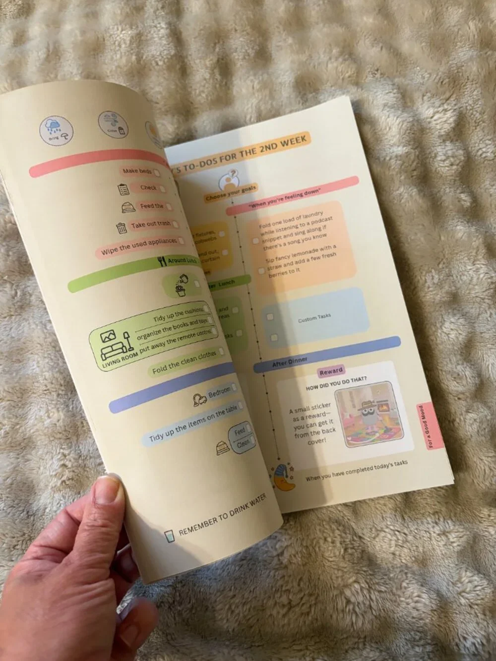 Adhd Cleaning Planner, Editable Kids Cleaning and Organizing Chore Checklist Set